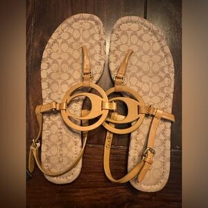 Coach sandals